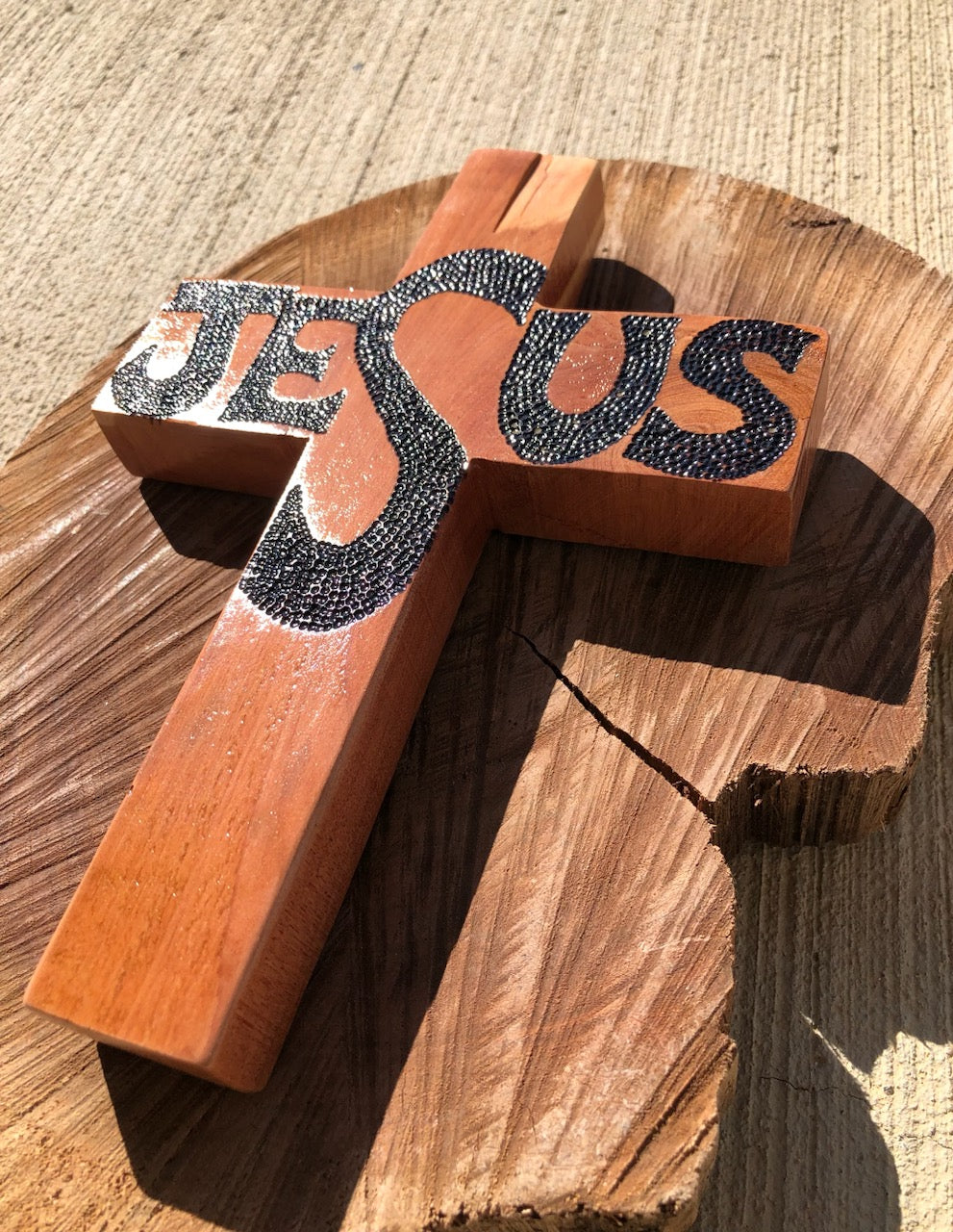 Jesus Cedar Cross
