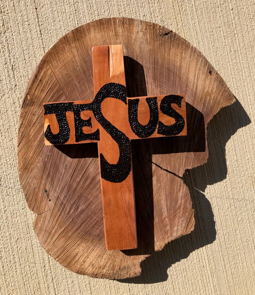 Jesus Cedar Cross
