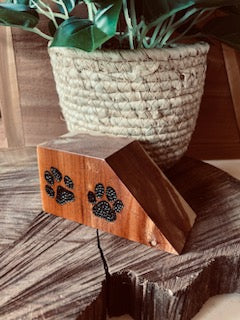 Styled Cedar Door Stops