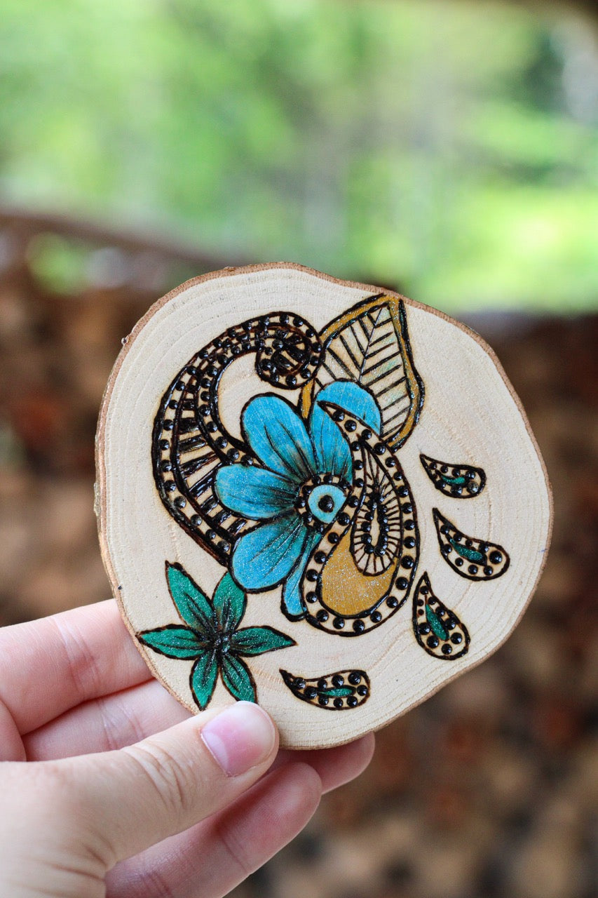 Paisley Dream Coaster