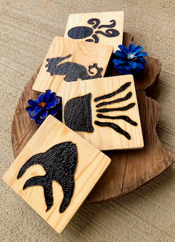 Under The Sea Square Coaster Set