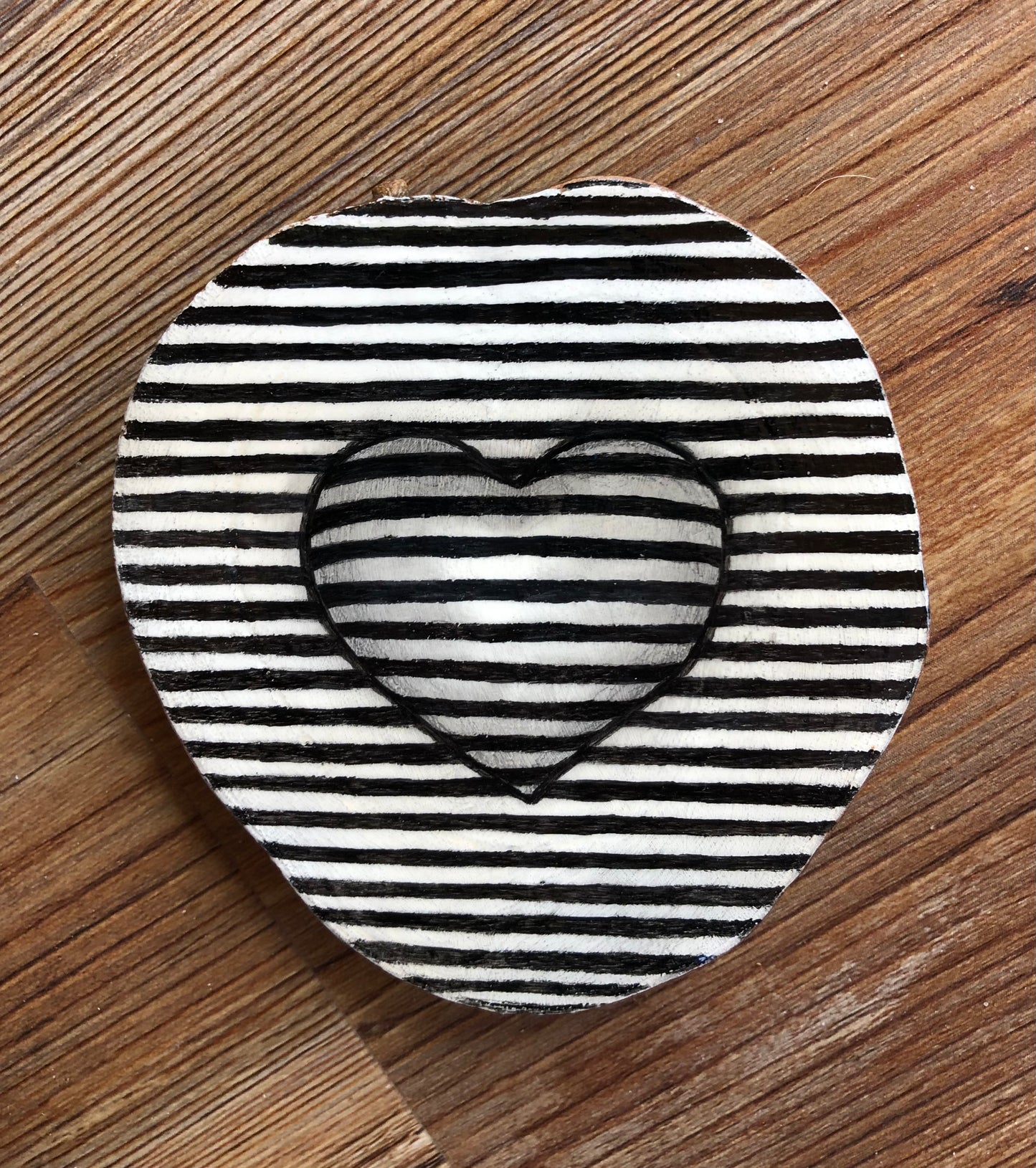 Abstract Heart Jumbo Coaster