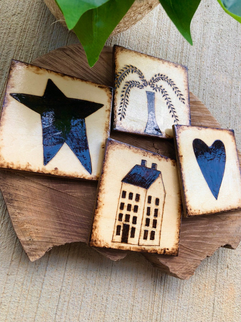 Primitive Coaster Set