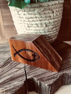 Styled Cedar Door Stops