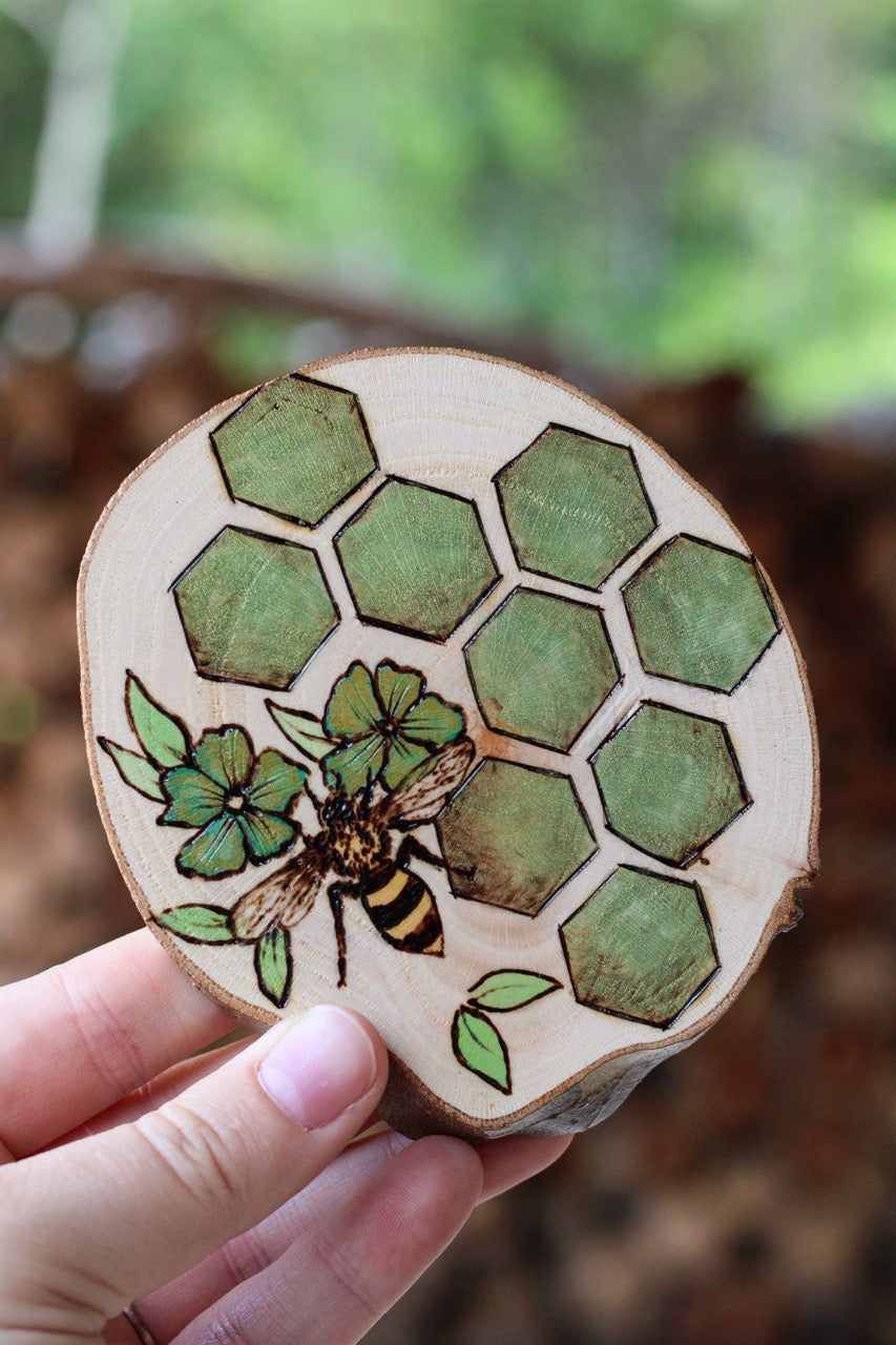 In the Beehive Coaster Set
