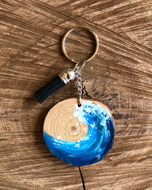 Catch a Wave Keychain