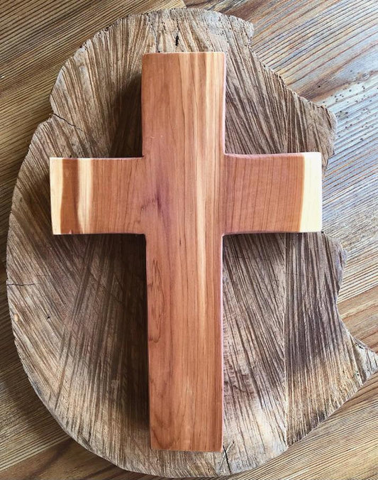 Plain Cedar Cross
